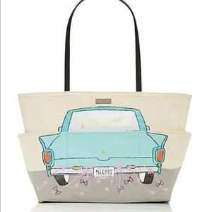 EUC Kate Spade wedding bells tote